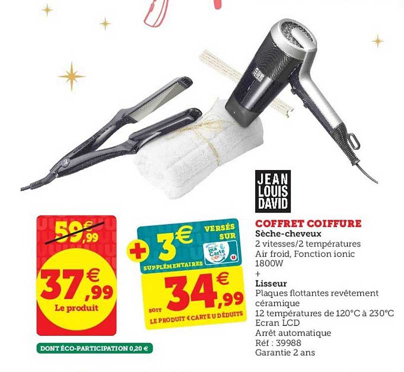 coffret coiffure jean louis david