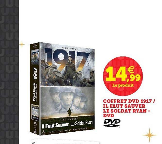 coffret dvd 1917 il faut sauver le soldat ryan