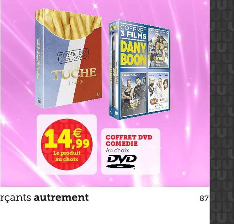 coffret dvd comedie