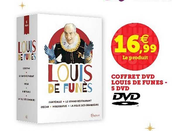 Coffret Dvd Louis De Funes 5 Dvd