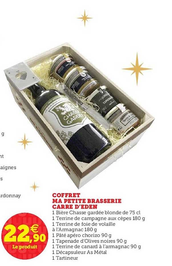 coffret ma petite brasserie carré d'éden