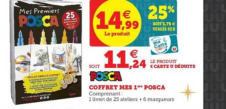 coffret mes 1ers posca