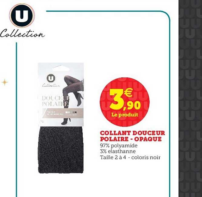 collant douceur polaire opaque