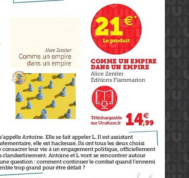 comme un empire dans un empire alice zeniter