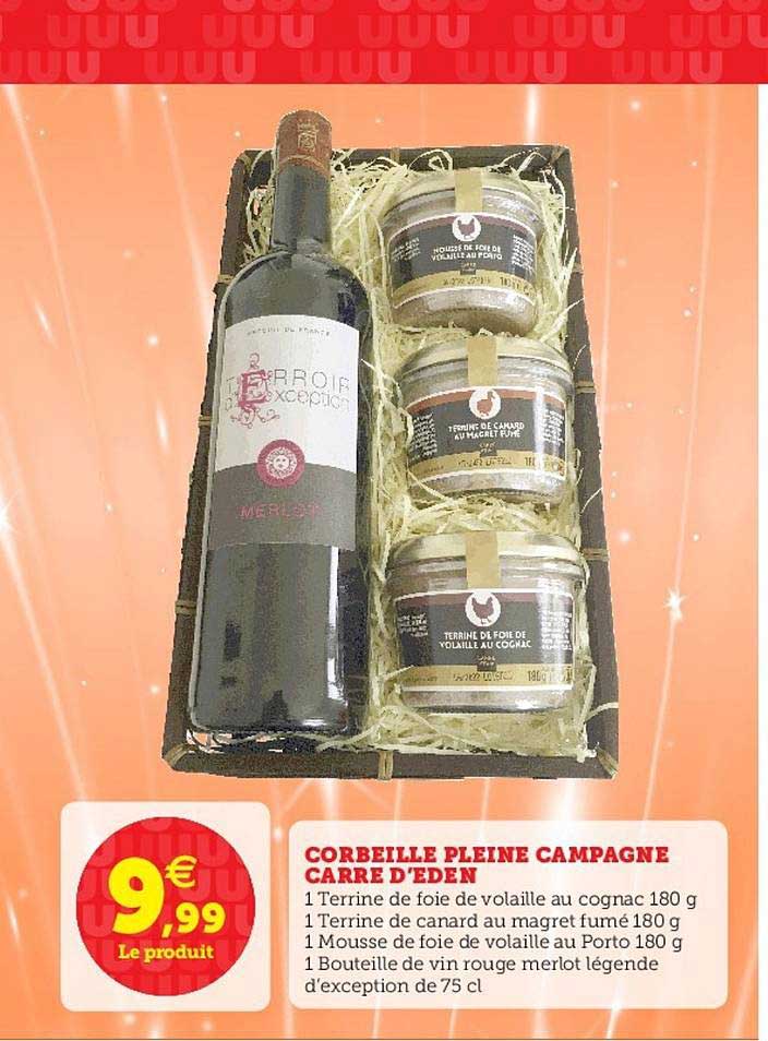 Corbeille Pleine Campagne Carré D'éden