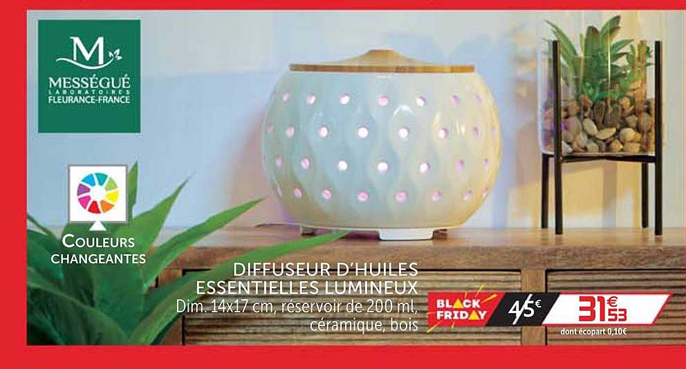 Diffuseur D'huiles Essentielles Lumineux