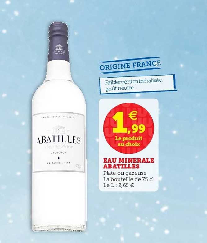 eau minérale abatilles