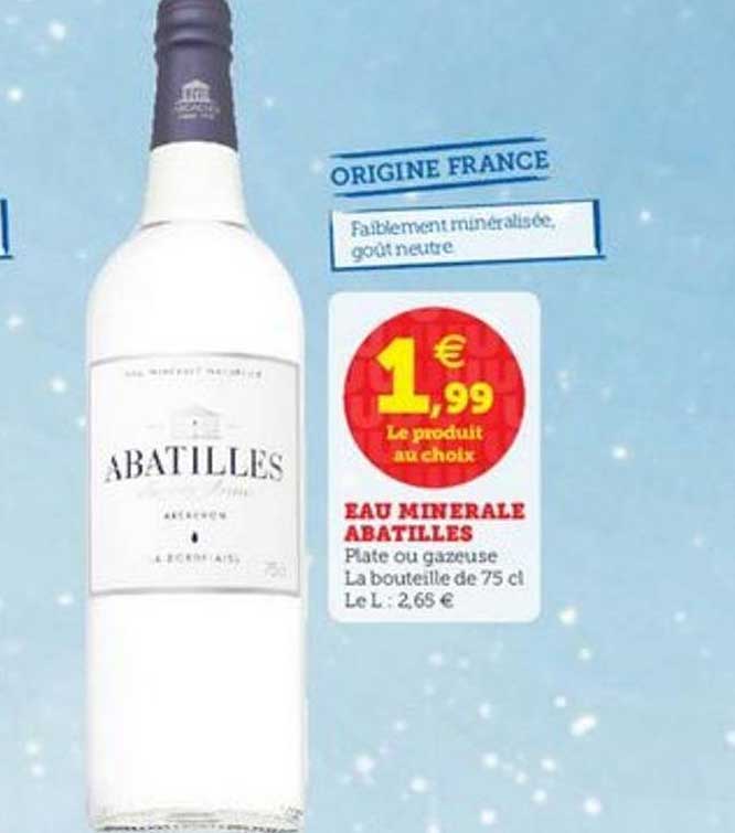eau minérale abatilles