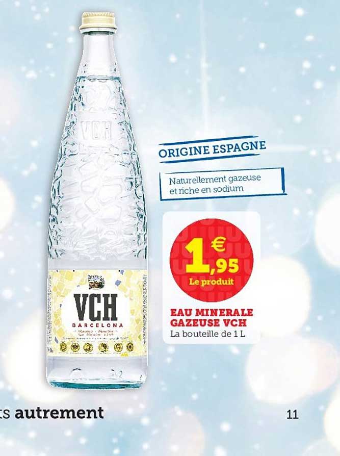 Eau Minérale Gazeuse Vch