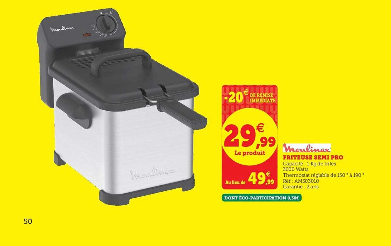 friteuse semi pro