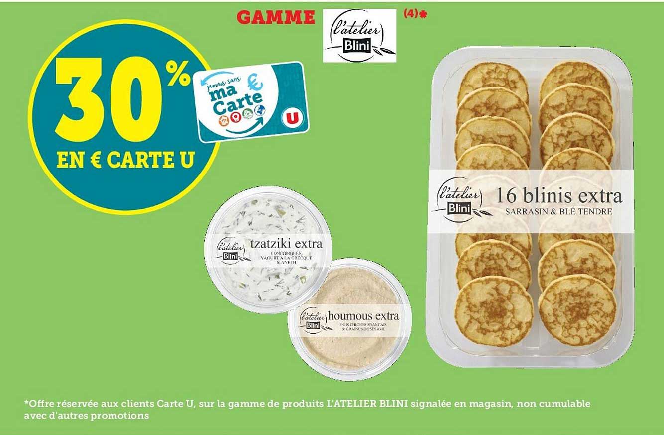 gamme l'atelier blini