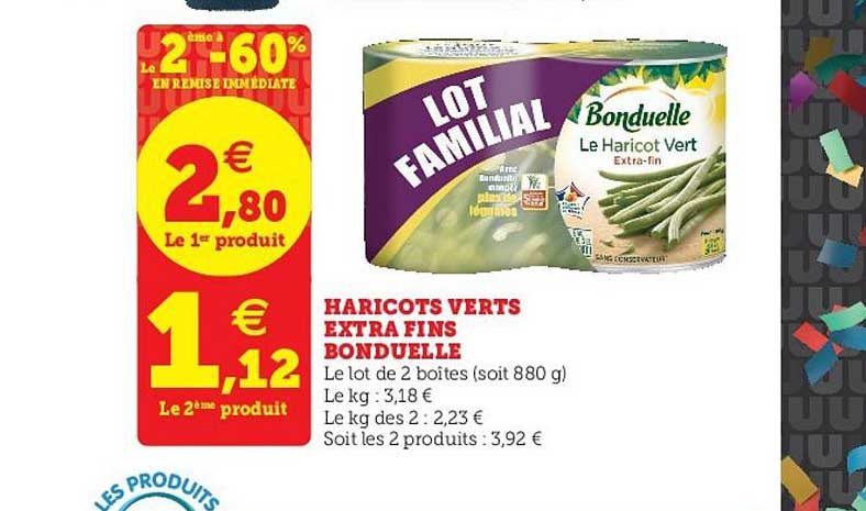 Haricots Verts Extra Fins Bonduelle