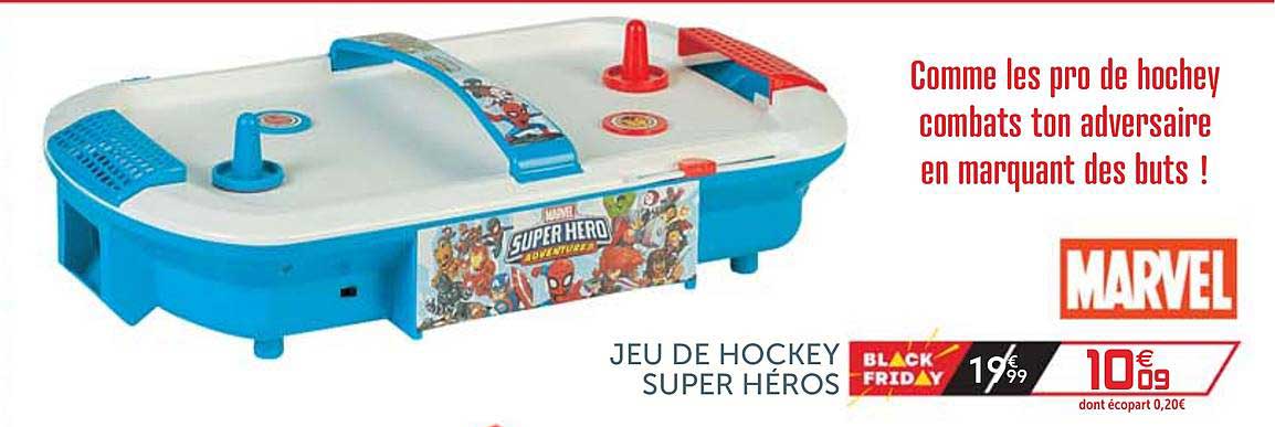 jeu de hockey super héros