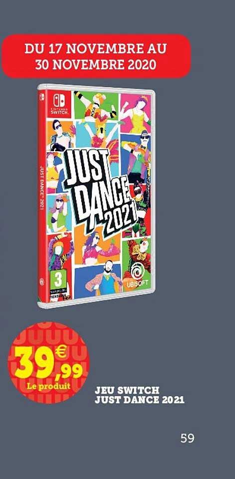 jeu switch just dance 2021