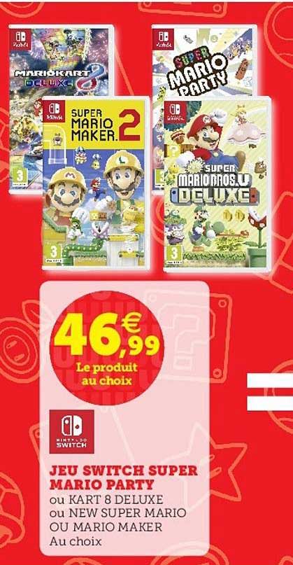 Jeu Switch Super Mario Party