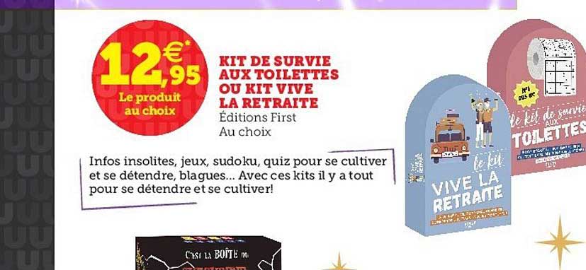 kit de survie aux toilettes ou kit vive la retraite