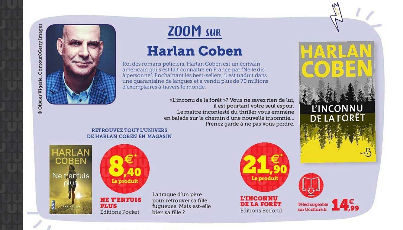 l'inconnu de la forêt édition belfond, ne t'enfuis plus édition pocket