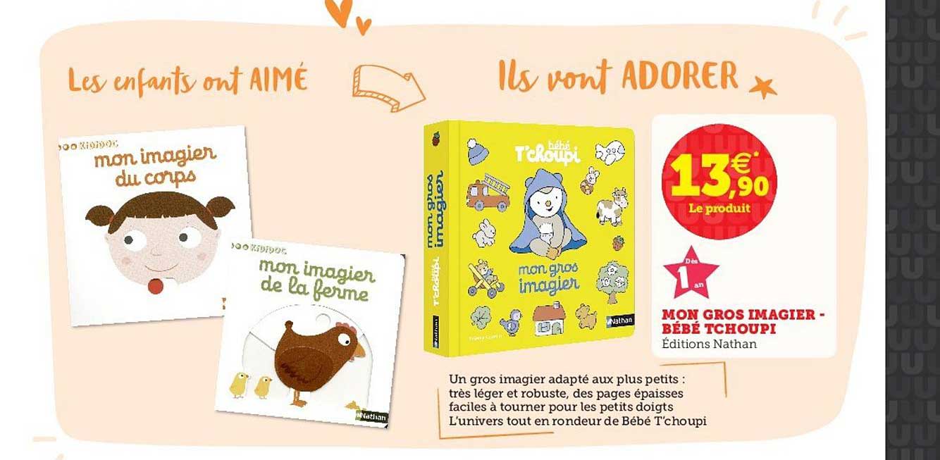 mon gros imagier - bébé tchoupi