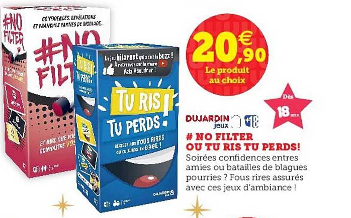 no filter ou tu ris tu pers!