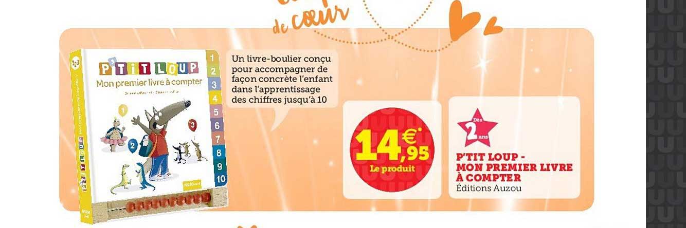 p'tit loup mon premier livre à compter