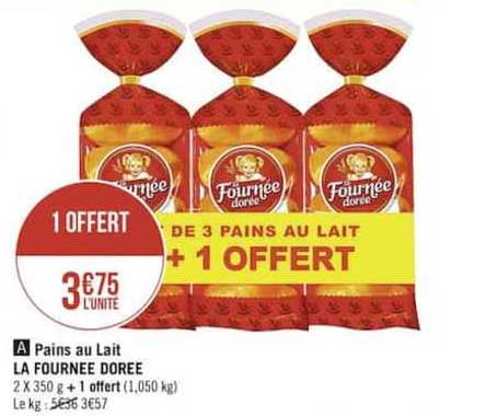 pains au lait la fournée dorée