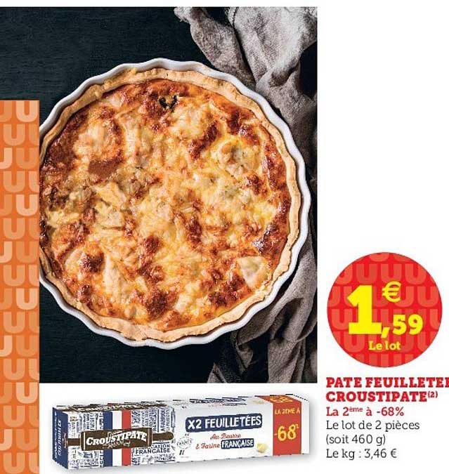 Pâte Feuilletée Croustipate