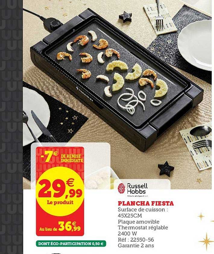 plancha fiesta russell hobbs