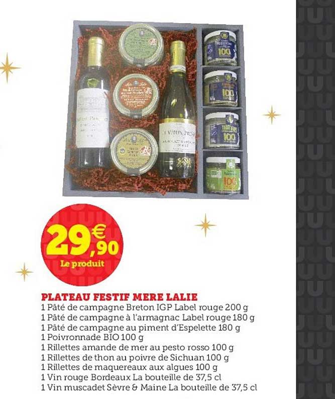 plateau festif mère lalie