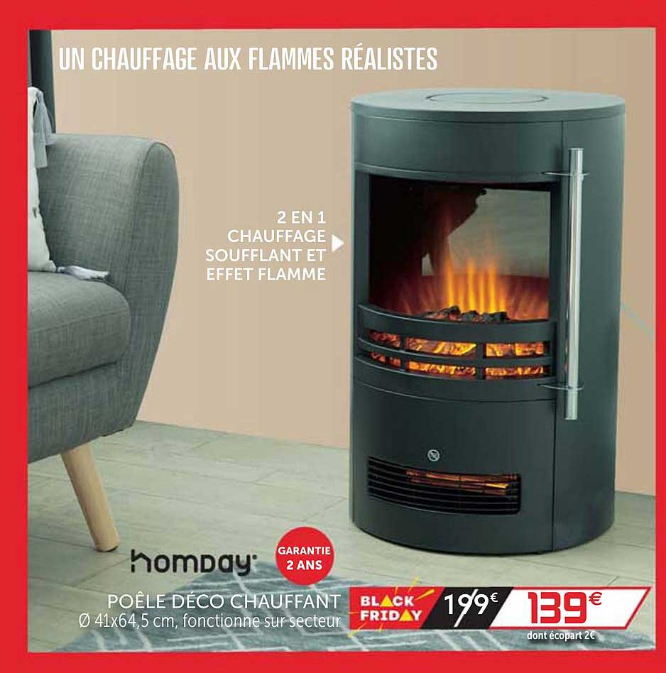 Poêle Déco Chauffant Homday