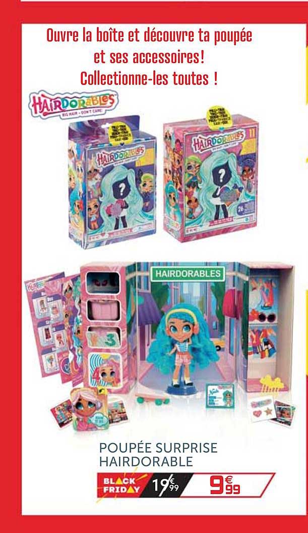 poupée surprise hairdorable
