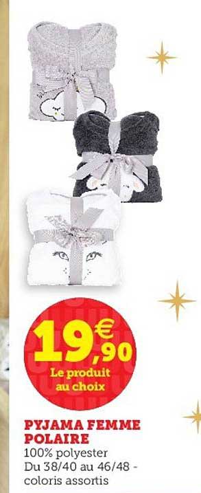 Pyjama Femme Polaire