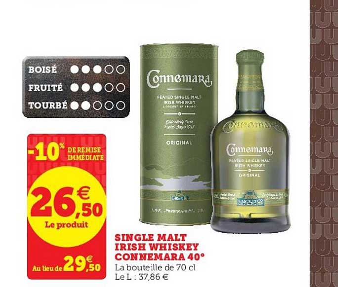 single malt irish whiskey connemara