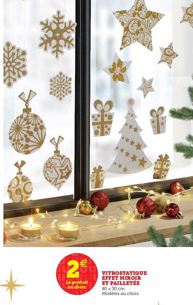 vitrostatique effet miroir et pailletée