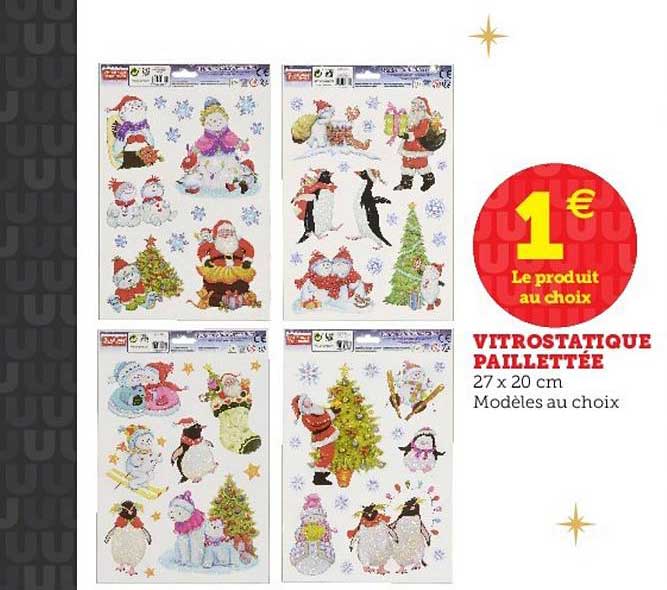 vitrostatique pailletée