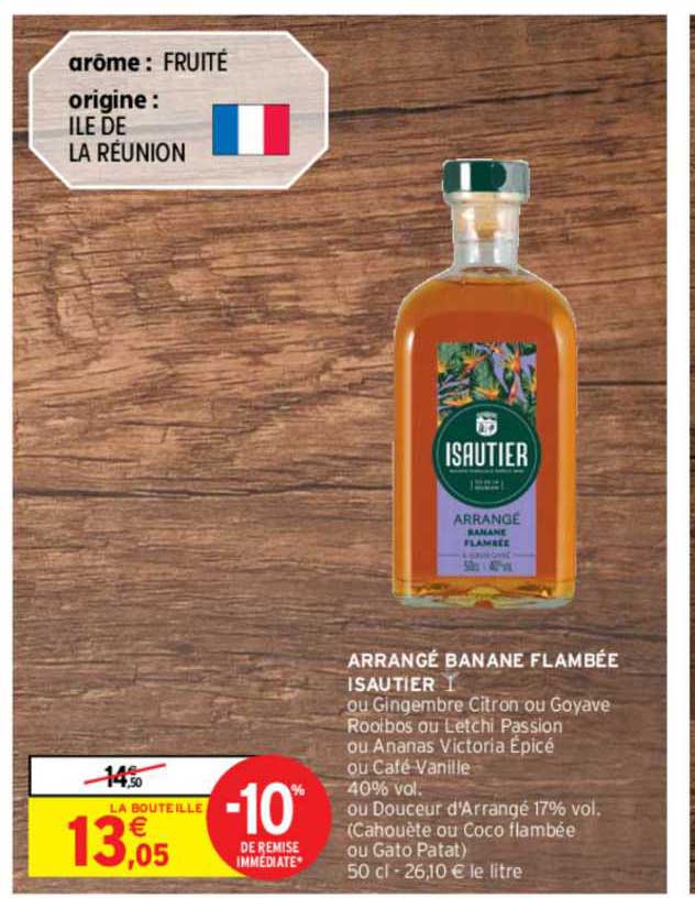 Arrangé Banane Flambée Isautier -10% Remise Immédiate