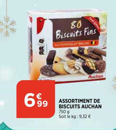 Assortiment De Biscuits Auchan