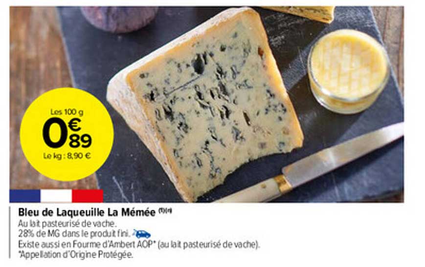 bleu de laqueuille la mémée
