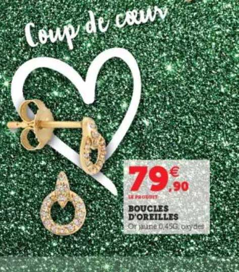 boucles d'oreilles