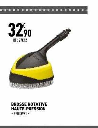 brosse rotative haute-pression