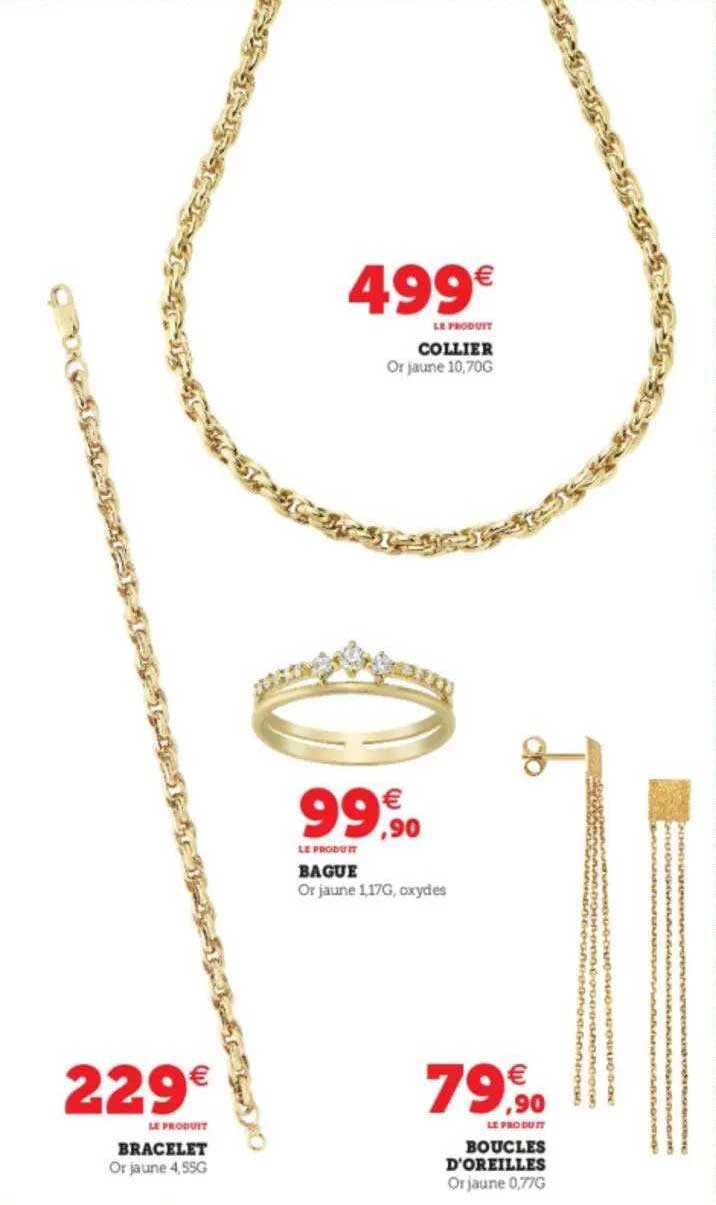 collier, bague, bracelet, boucles d'oreilles