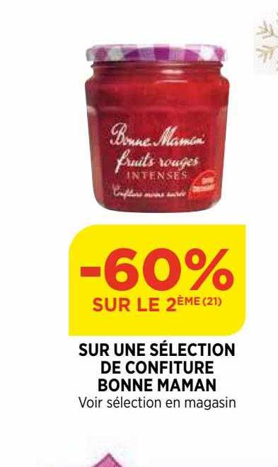 confiture bonne maman