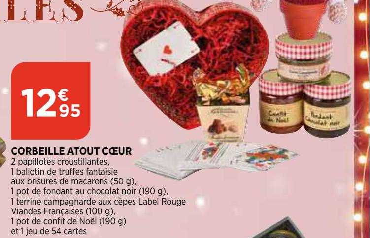 corbeille atout cœur