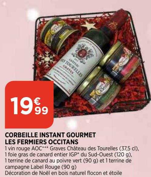 corbeille instant gourmet les fermiers occitans