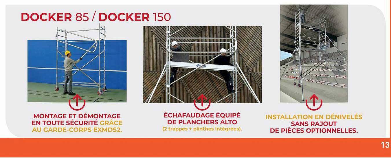 docker 85 - docker 150