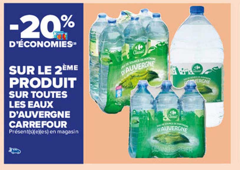 eaux d'auvergne carrefour