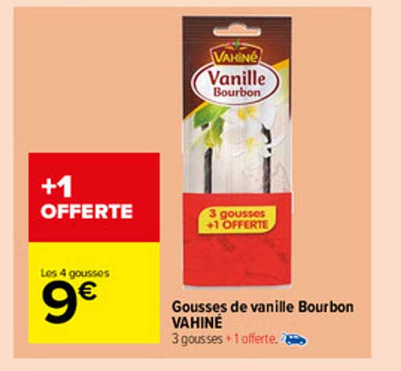 gousses de vanille bourbon vahiné