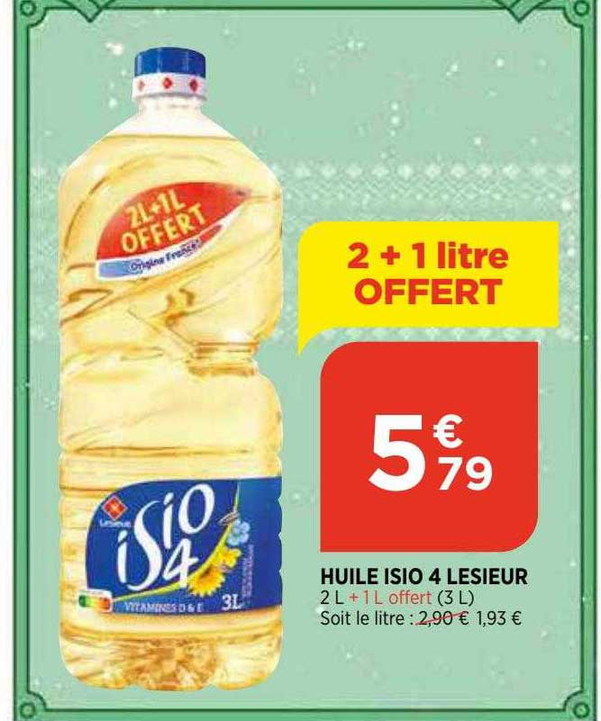 huile isio 4 lesieur