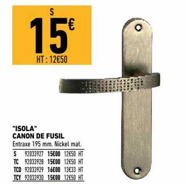 isola canon de fusil