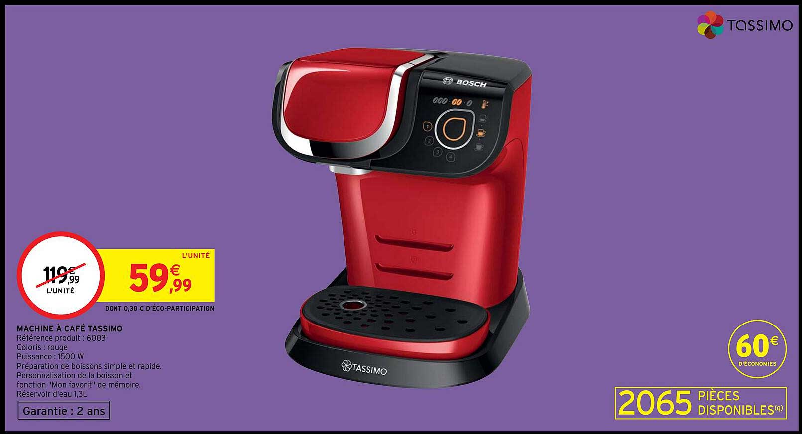 Machine à Café Tassimo