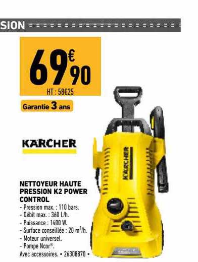 nettoyeur haute pression k2 power control kärcher